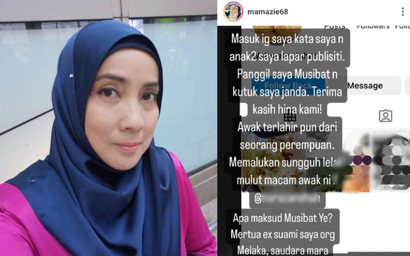 Pangggil musibat, kutuk janda , terima kasih hina kami - Fauziah Sarman ...