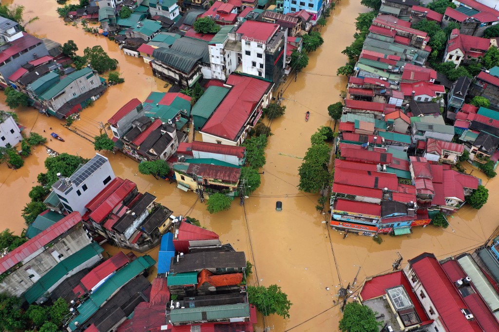 Taufan Yagi: 22 maut, puluhan hilang tanah runtuh di utara Vietnam