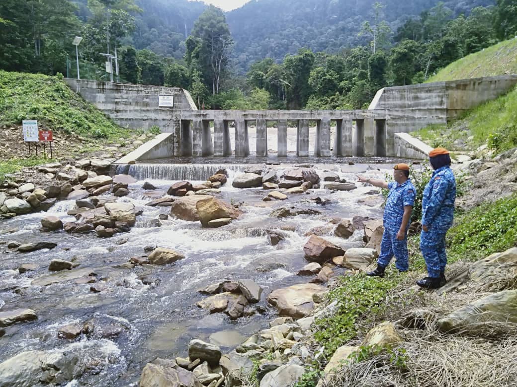 Empangan Sabo di Titi Hayun Yan.