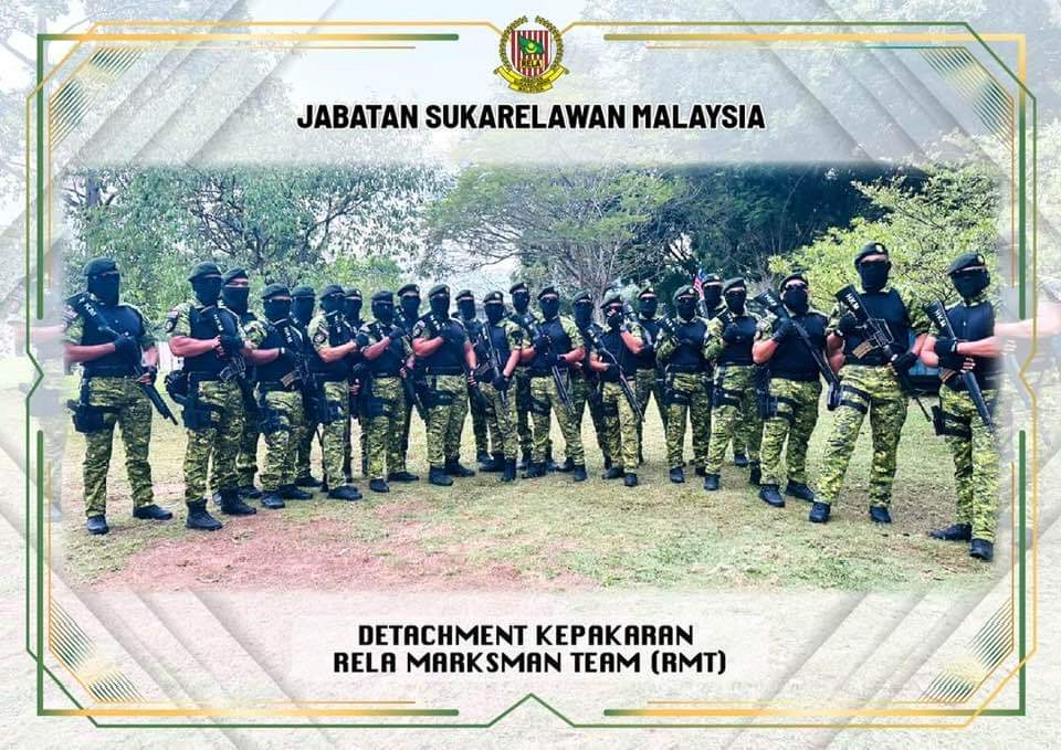 Bukan komando, tetapi pasukan Rela Marksman Team