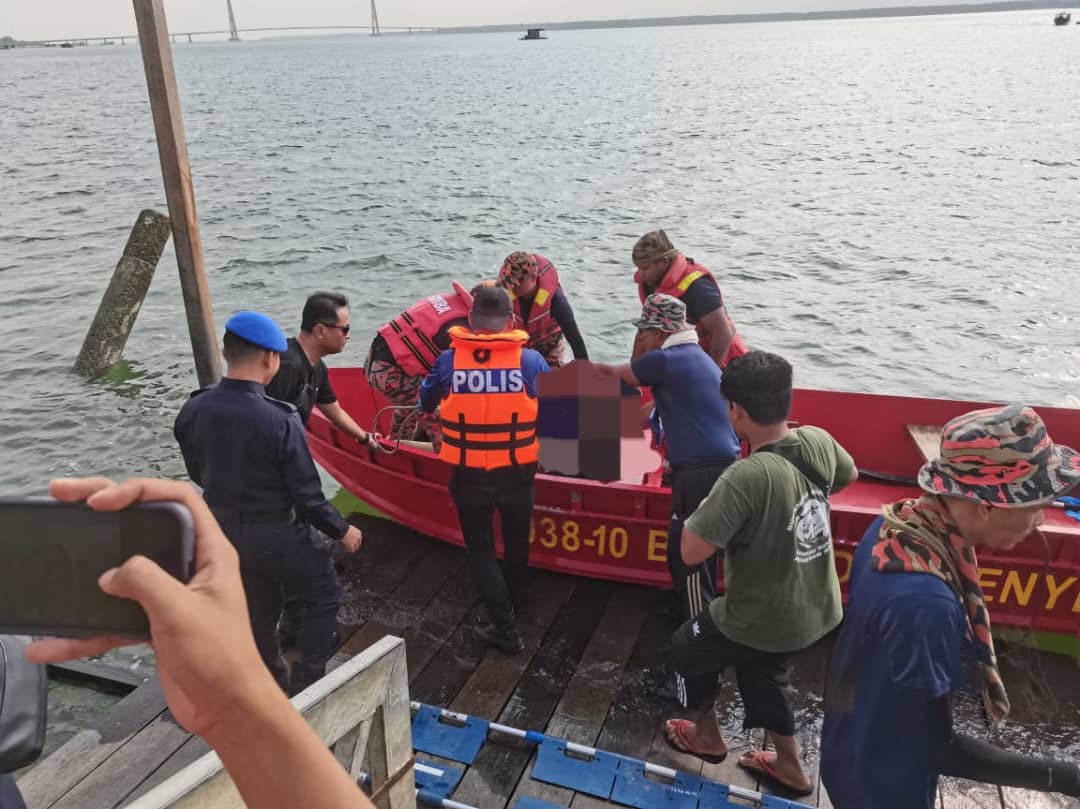 MAYAT mangsa berjaya ditemui di Sungai Layau