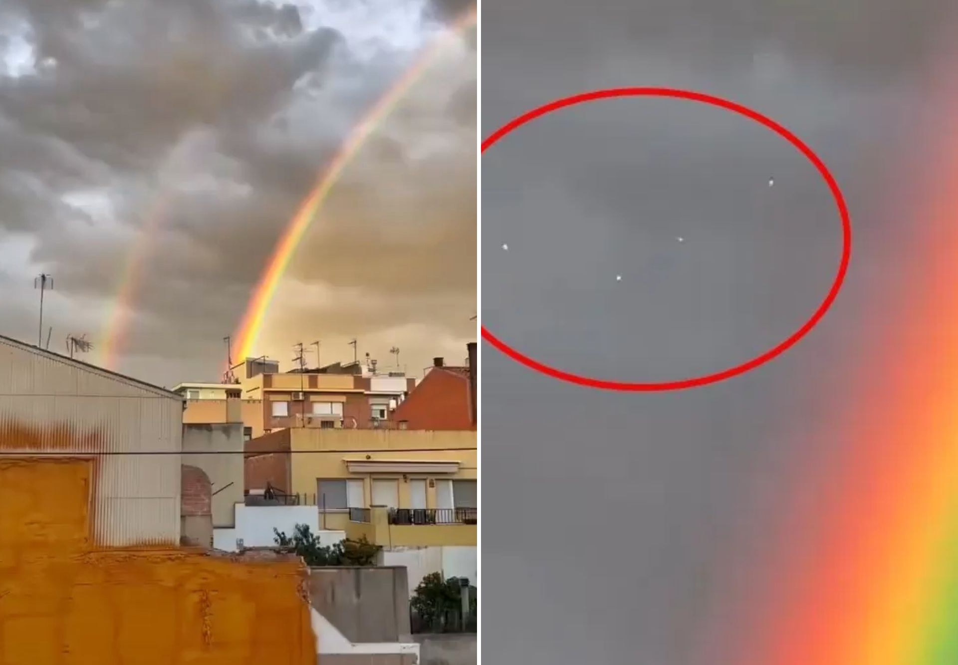 ufo pelangi