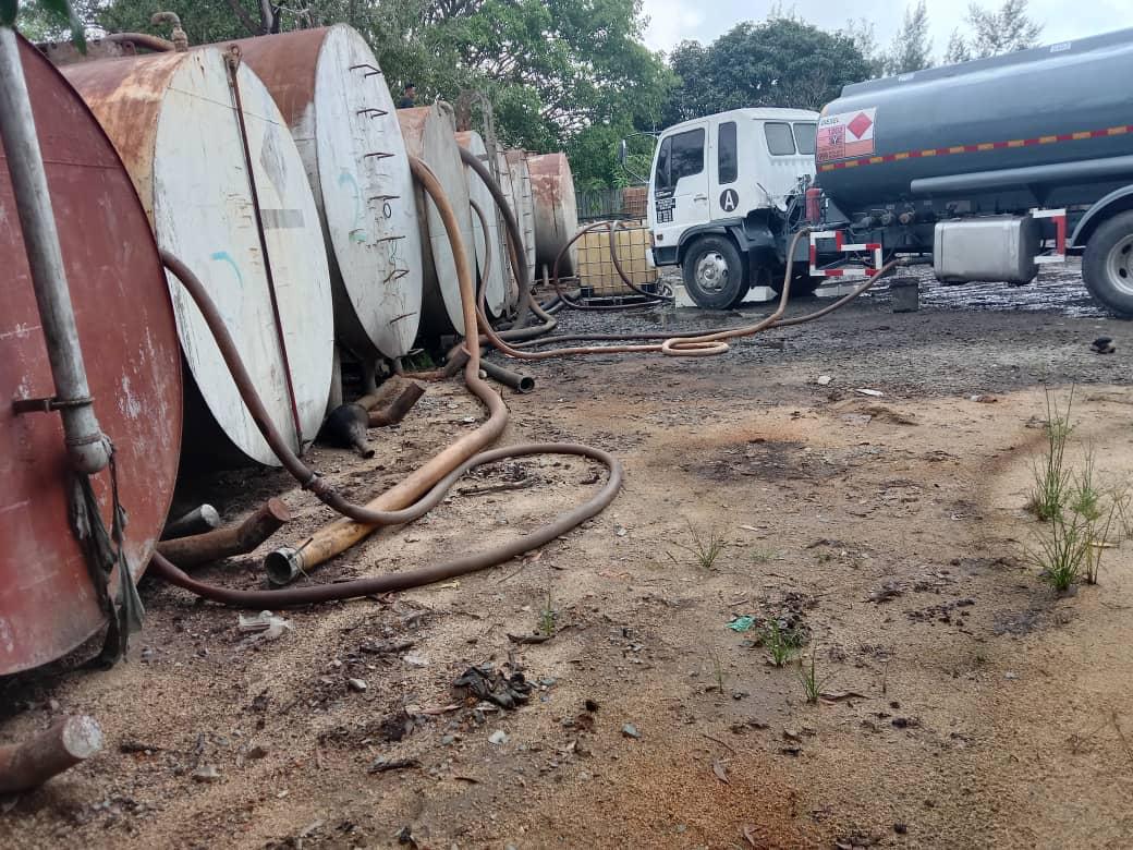 MINYAK DIESEL RAMPASAN