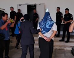 Wanita pukul anak hingga tersungkur, terhantuk bucu bangku dicekup
