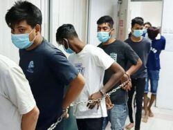 Enam dituduh kurung, cedera, pemerasan 8 warga Myanmar