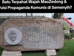 [VIDEO] Polis terima laporan berkait tugu propaganda Mao Zedong di Semenyih