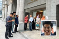 Ahli keluarga Syed Saddiq tiba seawal 8 pagi di Istana Kehakiman