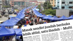 Berbuka masak sendiri lebih jimat