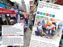 Ramai pergi Jalan Tar hanya cuci mata, tapi beli ‘online’