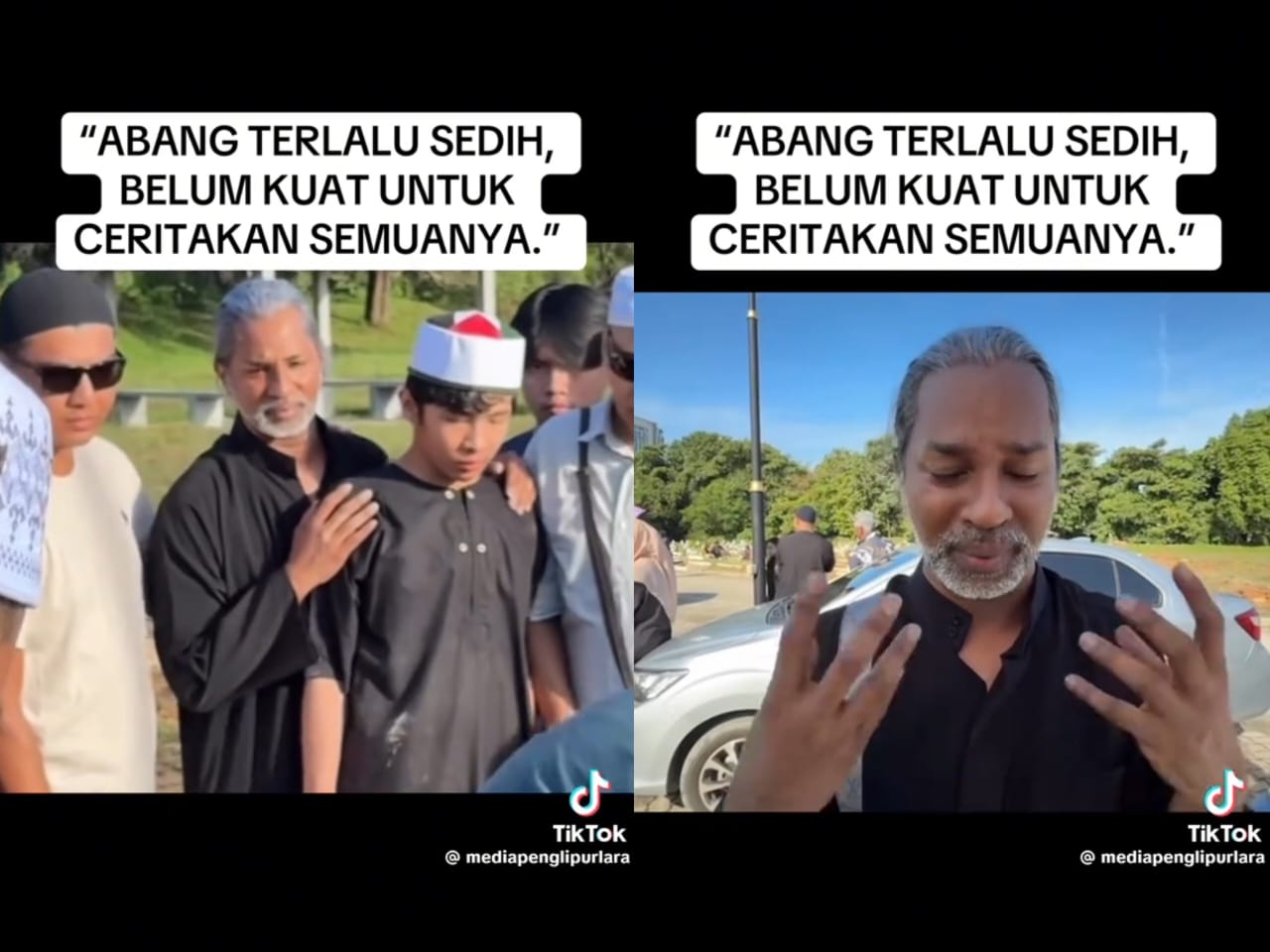 Ridzuan berkongsi kenangan bersama isterinya Akiko.