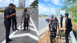 [VIDEO] ‘Sungguh mulia hati abang polis bertiga’
