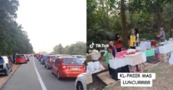 [VIDEO] Jual petrol, juadah berbuka tepi jalan untuk perantau ‘sangkut jem’