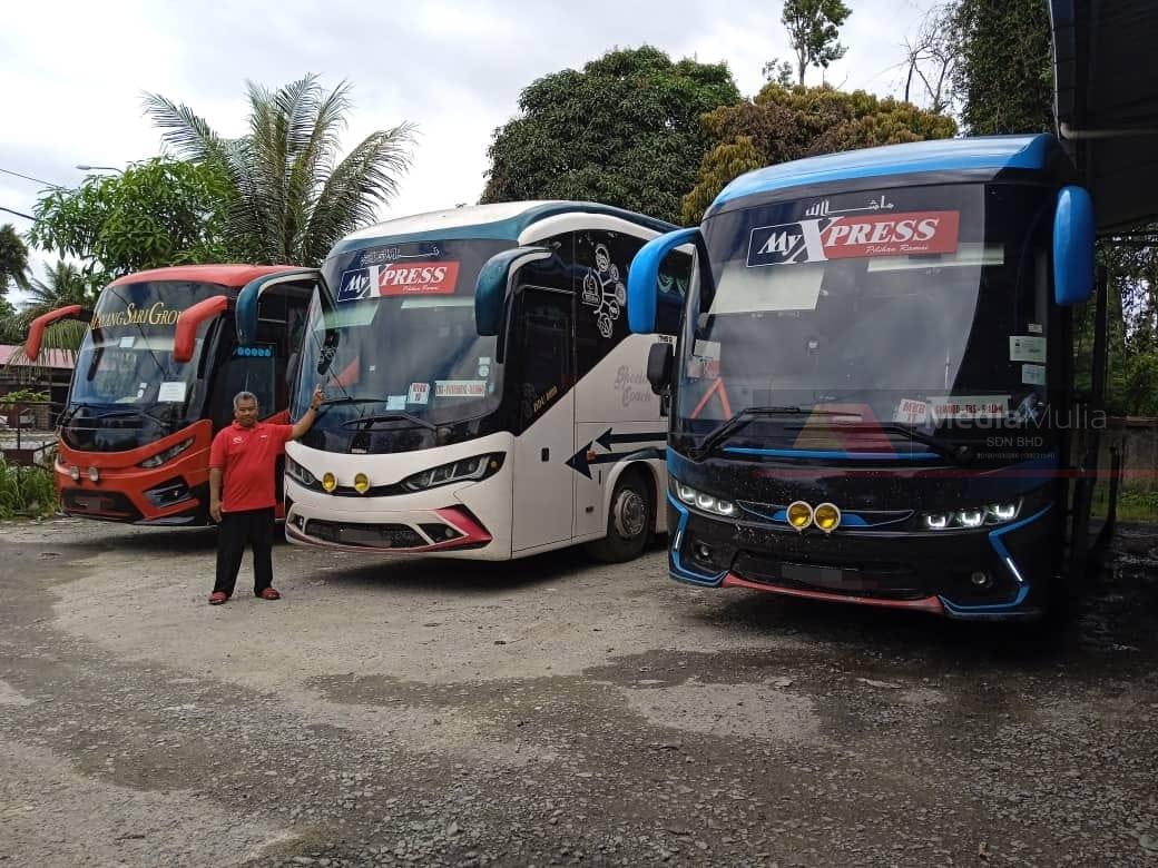 harga tiket bas balik raya naik perantau