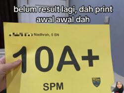 Keputusan belum lagi, dah ada ‘playcard’ SPM sendiri