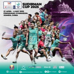Malaysia pertaruh skuad terkuat ke Piala Sudirman