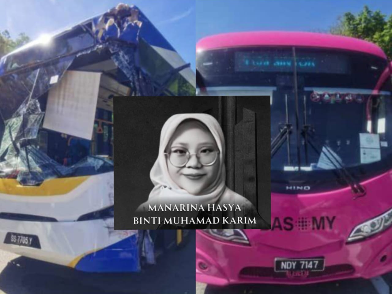 Pelajar UUM maut dilanggar bas ketika beratur