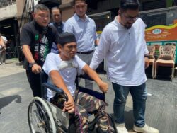 Abang belon nekad lawan, tampil buat laporan polis
