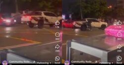 [VIDEO] Pemandu trak pikap diburu, lari sekatan jalan raya