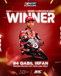 Qabil Irfan tawan Jerez