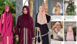 Labuh depan belakang, Gaya Tudung Rania tular sampai Indonesia