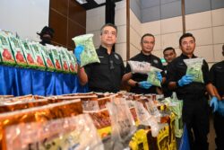 Polis rampas 269 kg dadah bernilai RM13.6 juta