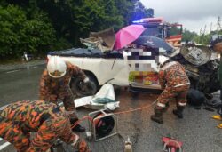 Pemandu Hilux maut rempuh lori sampah, Hyundai Starex
