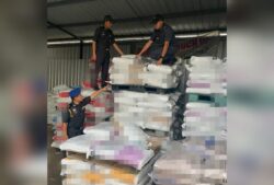 Stor haram simpan 81,000kg baja kimia bernilai hampir RM200,000