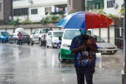 Hujan lebat di lima negeri hingga tengah hari