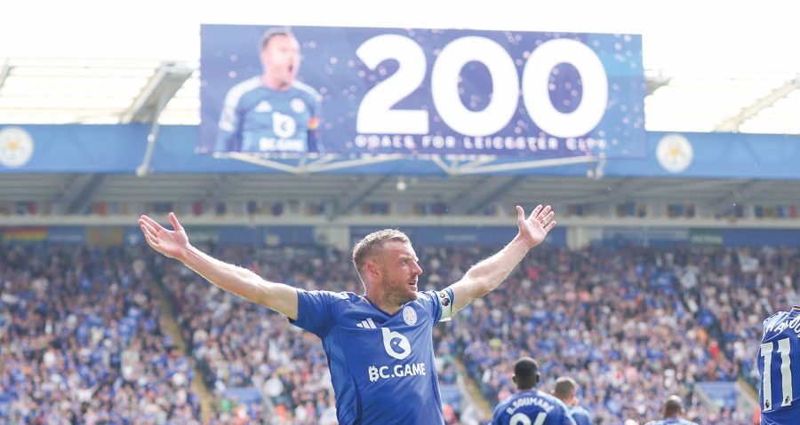 EPL: Penampilan terakhir Vardy sempurna