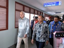 Sultan Nazrin berkenan lawat mangsa kemalangan trak FRU