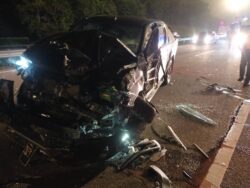 Suspek curi kabel bawa Hilux lawan arus, rempuh empat kenderaan