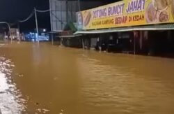 Lima kampung di Gurun, Yan dilanda banjir kilat