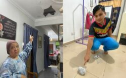 76 rumah terjejas, penduduk gempar batu kuari melayang ibarat serpihan ‘meteor’