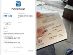 Tak sampai seminit habis tempoh parkir, kena saman PBT
