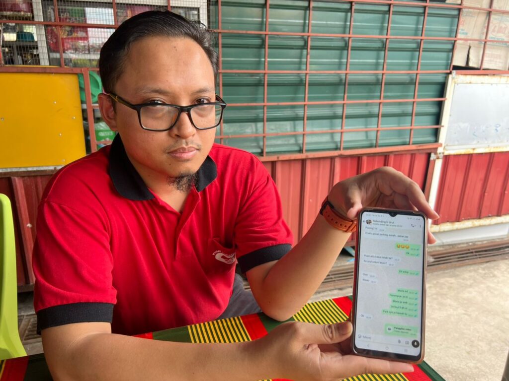 Mangsa simbah asid sempat WhatsApp ‘Jahat mu ya’