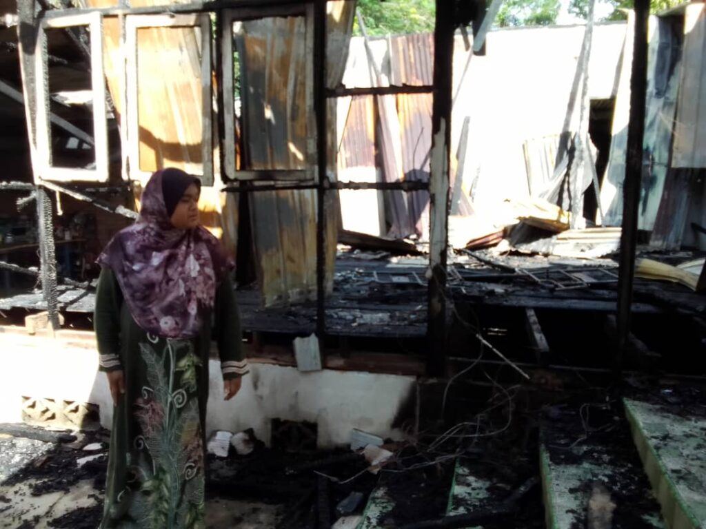 Rumah pusaka terbakar ketika keluar ke farmasi