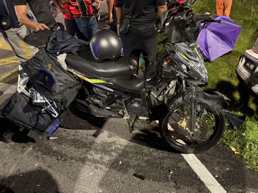 Rider maut motosikal rempuh Kenari keluar simpang
