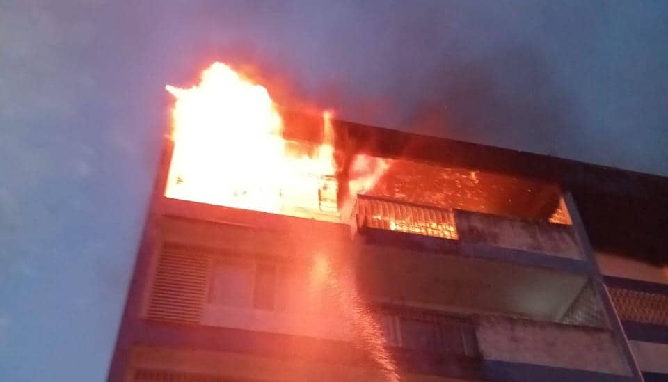 Bilik mesyuarat IPD Tampin terbakar