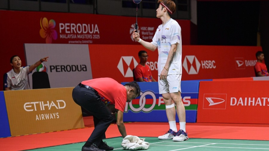 Malaysia Masters: Air menitik bukan sebab bumbung bocor
