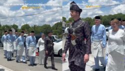 [VIDEO] ‘Mat salih’ segak bergaya berbaju Melayu