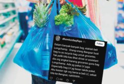 Orang kaya Bangsar hanya buat beg itu ‘recycle bag’