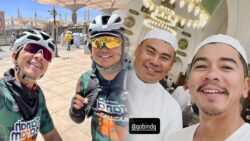 ‘Bergenang air mata lihat Masjid Nabawi, Amar, Qobin akhiri kayuhan