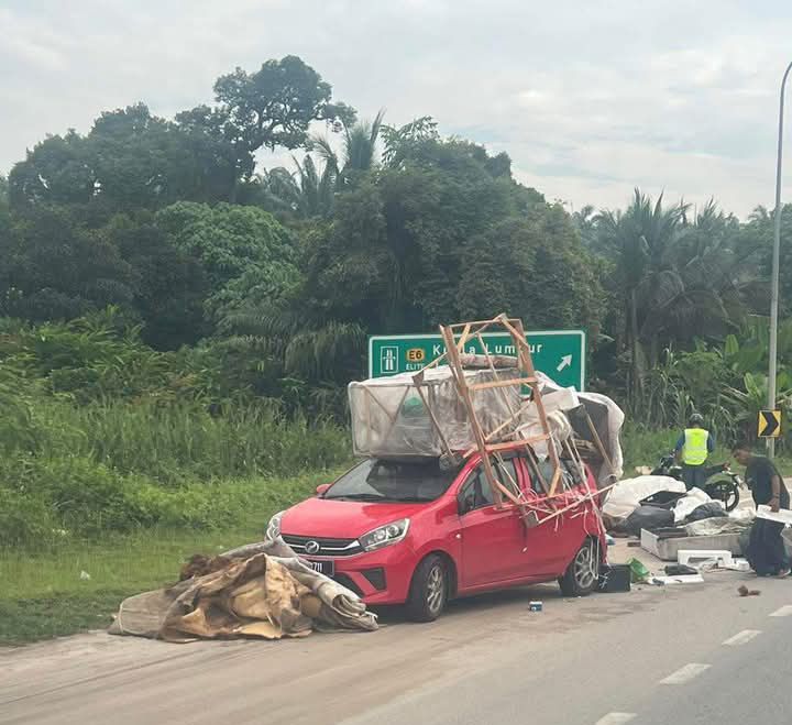 [VIDEO] Pemandu kereta bawa muat berlebihan ada masalah jiwa