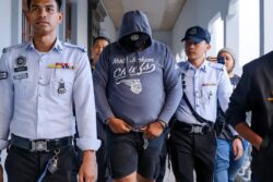 Pemandu Nissan Navara langgar pasangan suami isteri tiba di mahkamah
