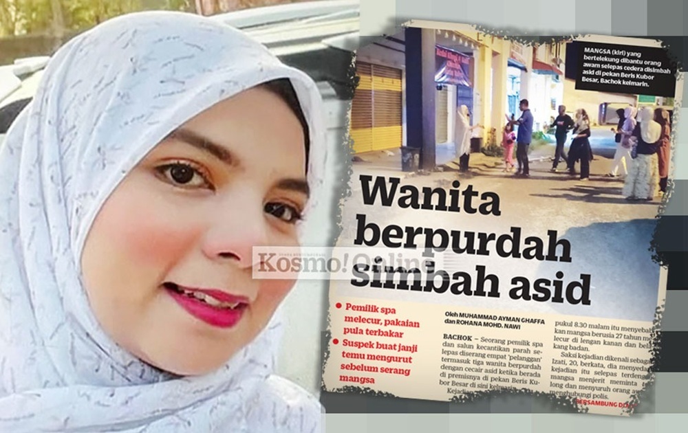 ‘Apa salah saya, kenapa simbah asid’