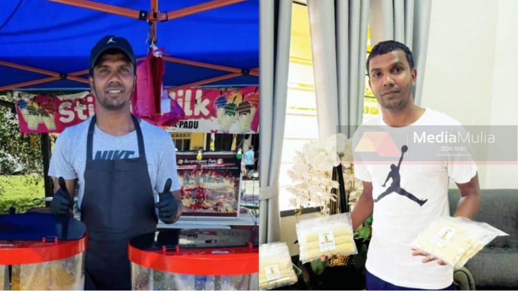 Bekas pemain bola sepak kebangsaan jual popia