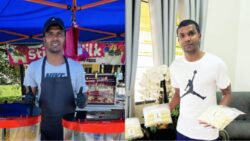 Bekas pemain bola sepak kebangsaan jual popia