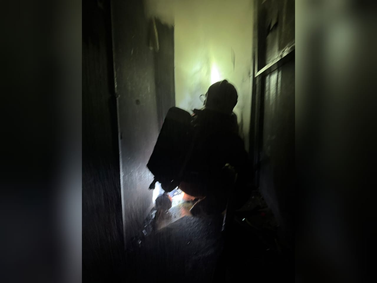 premis terbakar