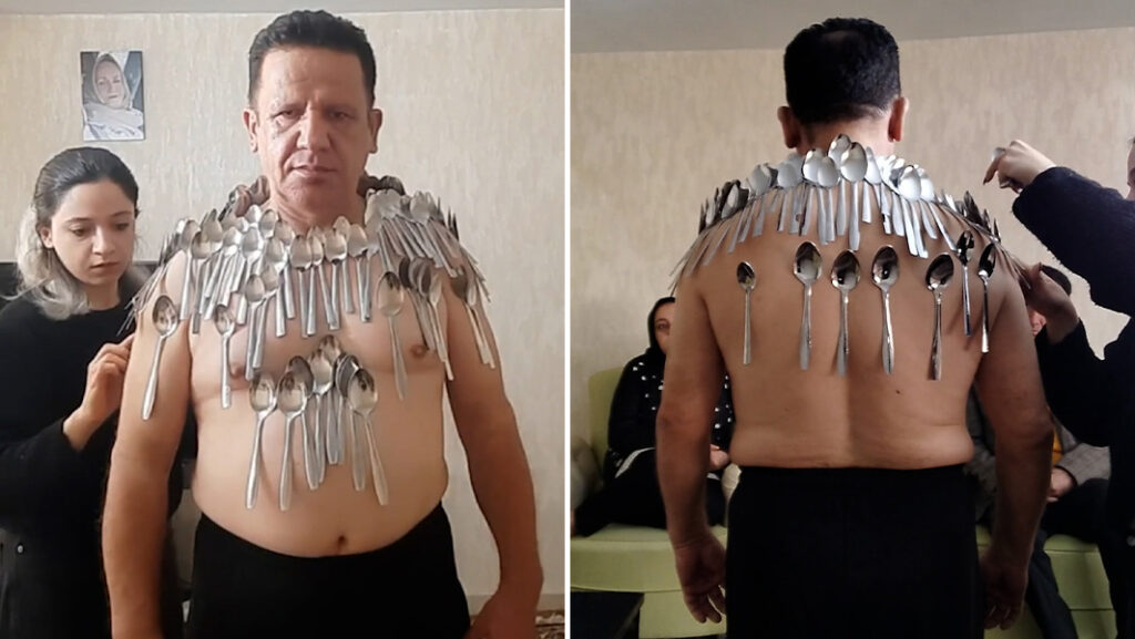 ‘Magneto’ Iran lekat 96 sudu atas badan