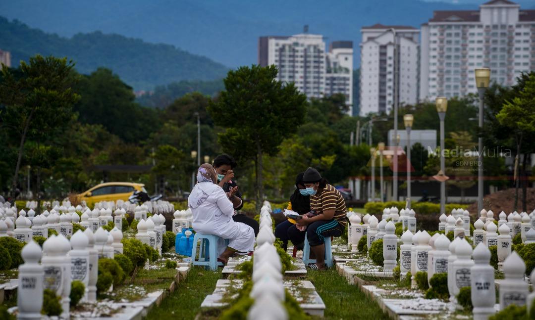 tanah perkuburan gambar hiasan